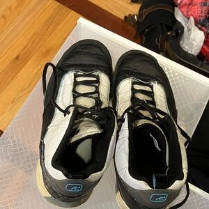 AND1 Kids Sneakers Black and White